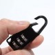 Mini Padlock With Code - 5.5cm - Black - Combination Lock Mini Padlock With Code - 5.5cm - Black - Combination Lock