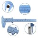 Mini plastic caliper 0-150 mm - white - measuring tool