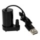 Mini vandens pompa su USB laidu - DC 5V - vertikali - skysčio pompa, juoda Mini vandens pompa su USB laidu - DC 5V - vertikali - skysčio pompa, juoda