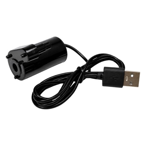 Mini vandens pompa su USB laidu - DC 5V - vertikali - skysčio pompa, juoda Mini vandens pompa su USB laidu - DC 5V - vertikali - skysčio pompa, juoda