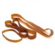Modeling gum - ring 250mm x 10mm - with silicone - brown Modeling gum - ring 250mm x 10mm - with silicone - brown