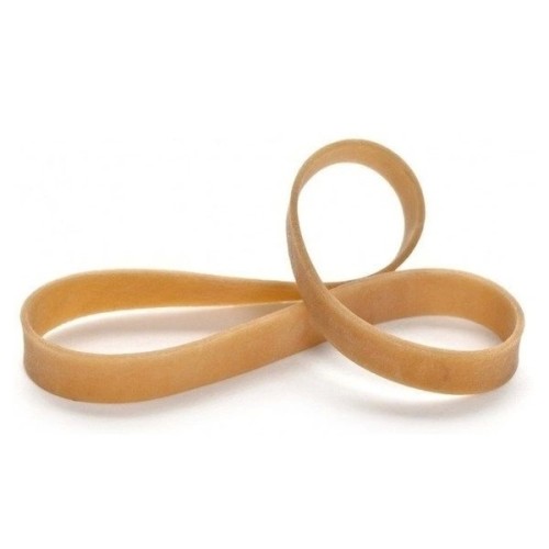 Modeling gum - ring 250mm x 10mm - with silicone - brown Modeling gum - ring 250mm x 10mm - with silicone - brown