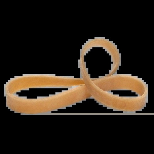 Modeling Rubber - Ring 300x10m - With Silicone - Brown Modeling Rubber - Ring 300x10m - With Silicone - Brown