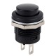 Momentinis mygtukas R13-507 - žalias - 250V-3A - 16mm - monostabilus - apvalus