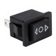 Momentinis svirtinis jungiklis - monostabilus KCD1- 21x15mm (ĮJUNGTA)-IŠJUNGTA-(ĮJUNGTA) 250V - 3 kontaktų