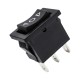 Momentinis svirtinis jungiklis - monostabilus KCD1- 21x15mm (ĮJUNGTA)-IŠJUNGTA-(ĮJUNGTA) 250V - 3 kontaktų