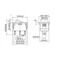 Momentinis svirtinis jungiklis - monostabilus KCD1- 21x15mm (ĮJUNGTA)-IŠJUNGTA-(ĮJUNGTA) 250V - 3 kontaktų