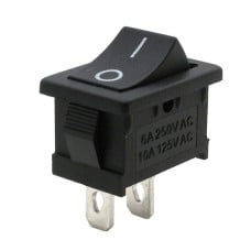 MRS101A-C3B svirtinis jungiklis - 15x21mm - KCD1 - viengubas - ĮJUNGTA/IŠJUNGTA