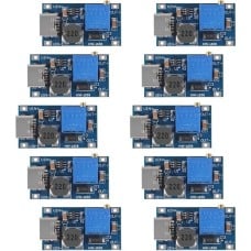 MT3608 2A USB tipo C keitiklis - STEP-UP - reguliuojama įtampa 5-28V