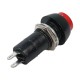 Mygtukas PBS-11A - 250V 1A - bistabilus - apvalus - raudonas