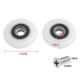 Nylon guide wheel 5x25x5mm - axis 5mm - bearing roller - for 3D printers