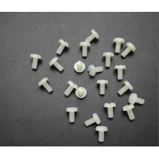 Nylon screw M3x6mm - 10 pcs - for screwdriver
