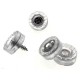 Anti-slip pad for N8 chair 26x22mm - screw-on furniture legs