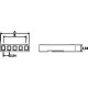 NSR/NDR contact - female - for 2.54mm pin plugs - 10 pcs.