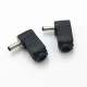 DC power plug - 5.5x2.1 - angled - plug for mounting
