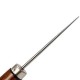 Odinis ylas - kriaušė - 14.5 cm - apmušalams - medinė rankena