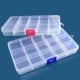 Organizer 15 compartments 175x100x22mm - blue - container for small items