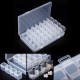 Organizer - Box with compartments - 28 closed oval containers