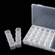 Organizer - Box with compartments - 28 closed oval containers
