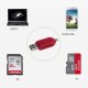 OTG USB adapter - MicroUSB - SD/T-Flash card reader - OTG card reader