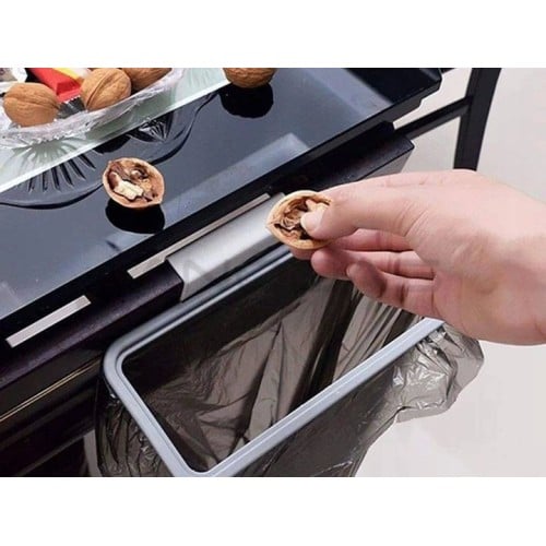 Hanging holder for garbage bags - Bag holder for the cabinet  Hanging holder for garbage bags - Bag holder for the cabinet