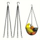 Pakabinamo puodo grandinėlė - 58 cm - triguba - pakabinamos grandinėlės