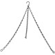 Pakabinamo puodo grandinėlė - 58 cm - triguba - pakabinamos grandinėlės