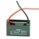 Starting capacitor CBB61 4.0uF 450VAC for motors - with cables
