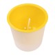 PATIO Self-Irrigation Flowerpot - 22cm White Plastic Flowerpot