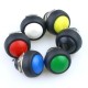 PBS-33B momentinis mygtukas – žalias – 250V-1A – 12 mm – monostabilus – apvalus