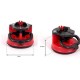 Knife and scissors sharpener with suction cup - mix of colors