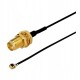 Transition - U.FL (IPEX) to RP-SMA jack - straight adapter with a 200mm cable