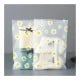 Transparent notes - yellow - 50x50 - self-adhesive transparent notes
