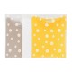 Transparent notes - yellow - 50x50 - self-adhesive transparent notes
