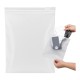 Transparent notes - yellow - 50x50 - self-adhesive transparent notes