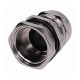 Cable gland PG9 IP68 - Metal insulating gland with nut - hermetic sleeve