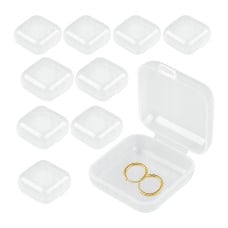 Plastic box 35x35x18mm - closed container - Organizer