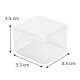 Plastic Box - 55x45x15mm - Lockable Container - Organizer