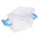 Plastic Box - 55x45x15mm - Lockable Container - Organizer
