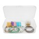 Plastic Box - 55x50x15mm - Closed Container - Organizer Plastic Box - 55x50x15mm - Closed Container - Organizer