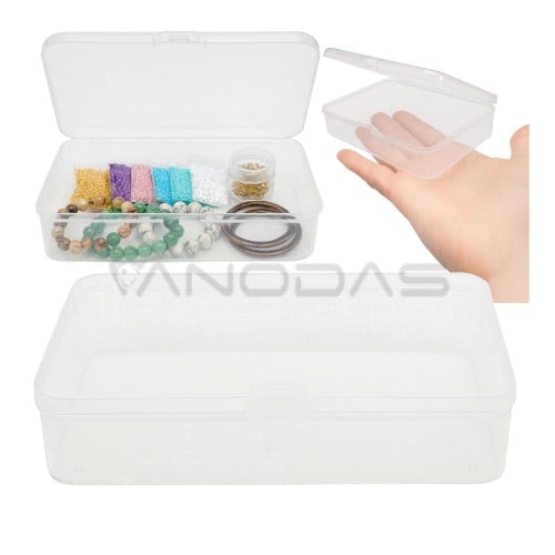 Plastic Box - 55x50x15mm - Closed Container - Organizer  Plastic Box - 55x50x15mm - Closed Container - Organizer