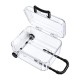 Plastic Box With Double Closure - 63.5x48x21mm - Lockable Container - Organizer