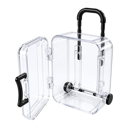 Plastic Box With Double Closure - 63.5x48x21mm - Lockable