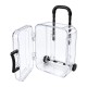 Plastic Box With Double Closure - 63.5x48x21mm - Lockable Container - Organizer