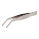 Plastic tweezers - 11cm - curved - universal tweezers
