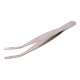 Plastic tweezers - 11cm - curved - universal tweezers
