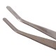 Plastic tweezers - 11cm - curved - universal tweezers