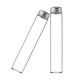 Plastikinis butelis su metaliniu dangteliu 30ml - mėginio buteliukas Plastikinis butelis su metaliniu dangteliu 30ml - mėginio buteliukas