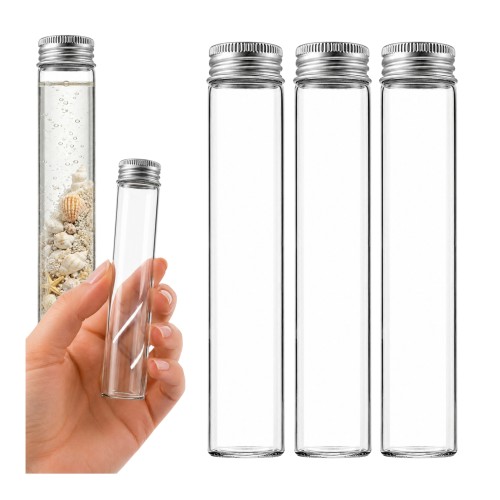 Plastikinis butelis su metaliniu dangteliu 30ml - mėginio buteliukas Plastikinis butelis su metaliniu dangteliu 30ml - mėginio buteliukas
