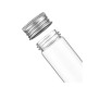Plastikinis butelis su metaliniu dangteliu 30ml - mėginio buteliukas Plastikinis butelis su metaliniu dangteliu 30ml - mėginio buteliukas